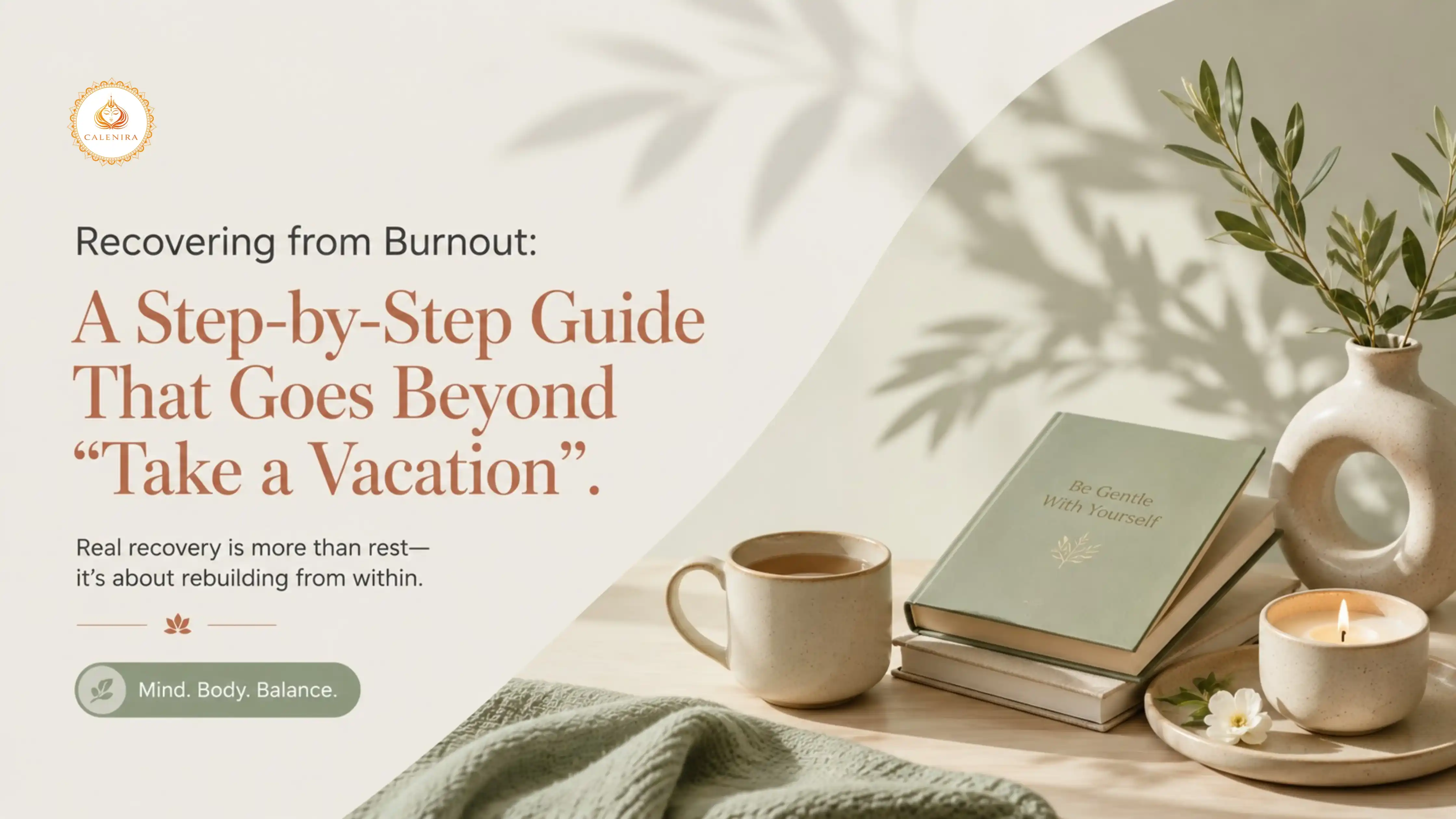 Recovering from Burnout: A Step-by-Step Guide That Goes Beyond "Take a Vacation"